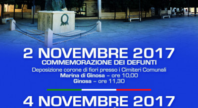 2 e 4 novembre 2017