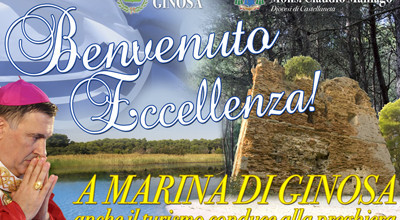 Domani, Marina di Ginosa, accoglie il nuovo Vescovo della Diocesi di Castella...