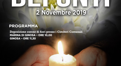 2 NOVEMBRE 2019 COMMEMORAZIONE DEI DEFUNTI