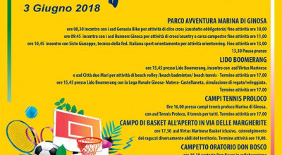 XV Giornata dello Sport a Marina di Ginosa: una giornata di sano divertimento...