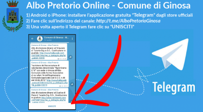 Albo Pretorio online su Telegram