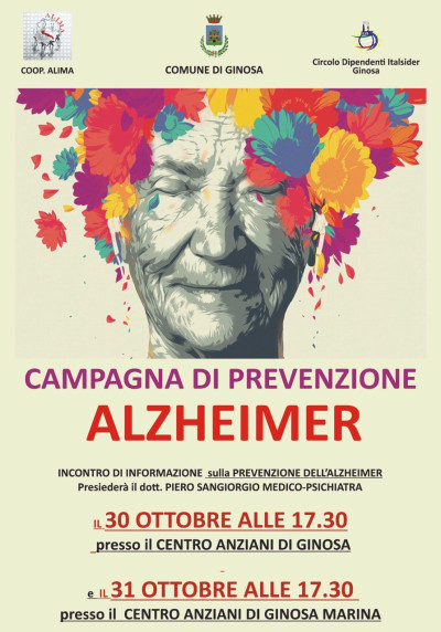 CAMPAGNA DI PREVENZIONE ALZHEIMER