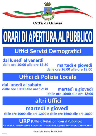 AVVISO ALL'UTENZA