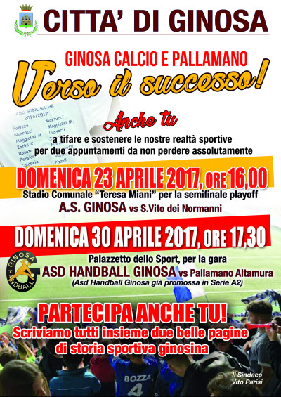 Due realtà sportive ginosine verso il successo