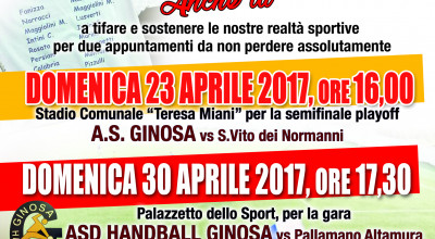 Due realtà sportive ginosine verso il successo