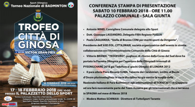 Badminton, numeri da record per il Trofeo Città di Ginosa