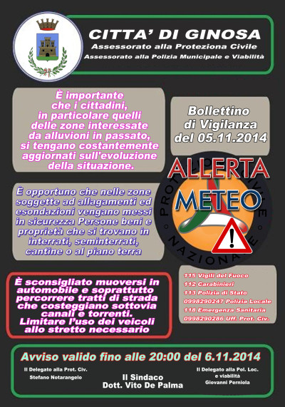 ALLERTA METEO