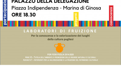 PROGETTAZIONE PARTECIPATA BANDO LABORATORI DI FRUIZIONE