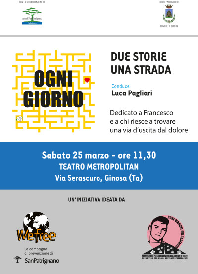 Sabato 25 marzo 2017, presso il Teatro Metropolitan, il Comune di Ginosa ospi...
