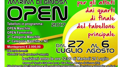 Marina di Ginosa Open 2017 - 5^ edizione