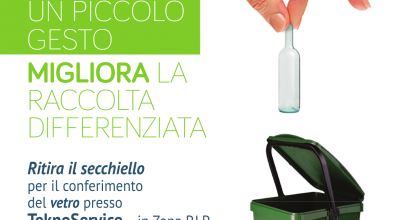 RITIRO GRATUITO DEL SECCHIELLO DEL VETRO