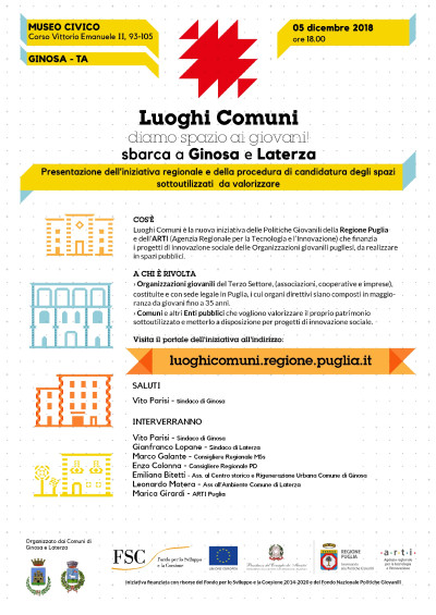 BANDO LUOGHI COMUNI