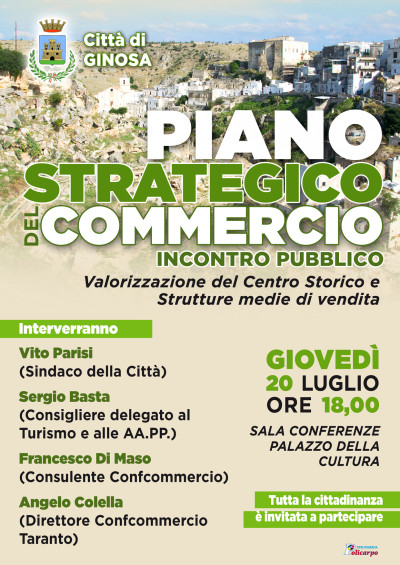 Piano Strategico del Commercio (incontro pubblico)