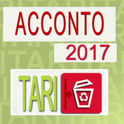 TARI 2017 - SLITTAMENTO RECAPITO CARTELLE DI PAGAMENTO