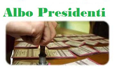 AGGIORNAMENTO ALBO PRESIDENTI DI SEGGIO ELETTORALE ANNO 2021
