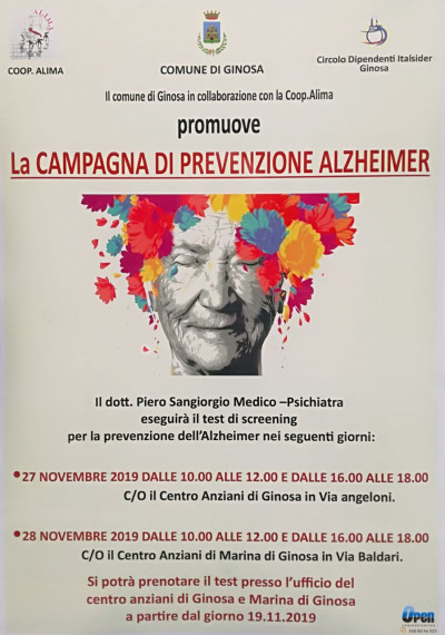 TEST SCREENING PREVENZIONE ALZHEIMER