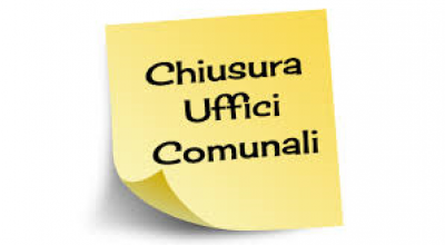 Ordinanza Sindacale - 8 Ottobre 2018 Chiusura Uffici Comunali