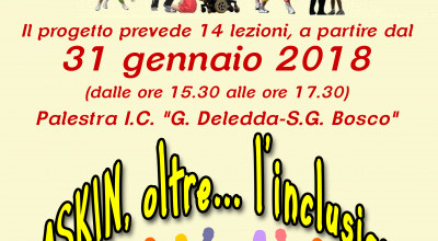 SPORT D’INCLUSIONE: START IL 31 GENNAIO PER IL PROGETTO BASKIN