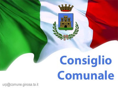 Sabato 7 gennaio 2017 è convocato il Consiglio Comunale