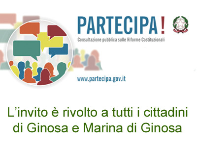 Consultazione pubblica sulle riforme costituzionali