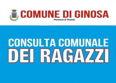 Convocazione I^ seduta Assemblea Generale della Consulta Comunale dei Ragazzi