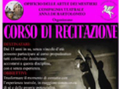 Corso di recitazione Corso di recitazione