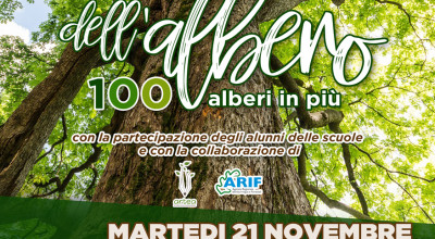 100 alberi in più per la Festa dell'albero 2017