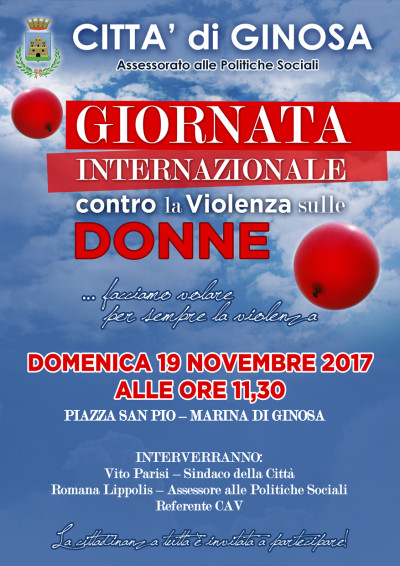 Giornata Internazionale contro la violenza sulle Donne