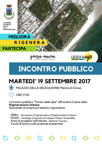 INCONTRO PUBBLICO PROGETTO URBAN-UP