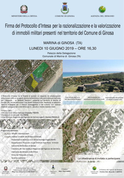 Elisabetta Trenta, Ministro della Difesa, a Marina di Ginosa