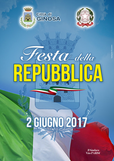 Il 2 Giugno 2017 è la Festa della Repubblica Italiana