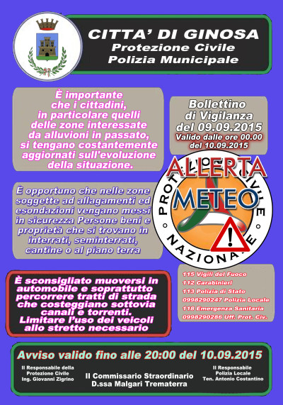 ALLERTA METEO