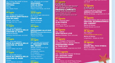 #Ginosa #CalendarioEventi #Estate2018 