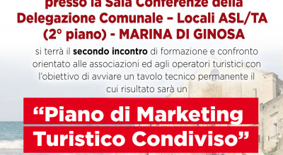 Verso il Piano di Marketing Turistico Condiviso