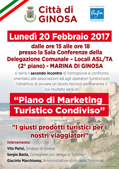 Verso il Piano di Marketing Turistico Condiviso