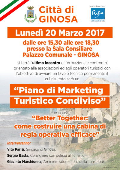 Verso il Piano di Marketing Turistico Condiviso