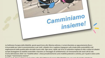 SETTIMANA EUROPEA DELLA MOBILITÀ SOSTENIBILE 2019: GINOSA ADERISCE. EC...