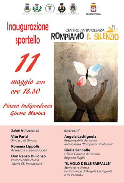 INAUGURAZIONE SPORTELLO CENTRO ANTI-VIOLENZA