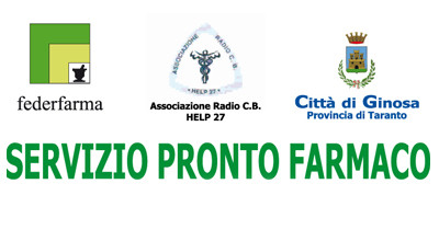 E' attivo il servizio Pronto Farmaco