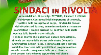 SINDACI IN RIVOLTA
