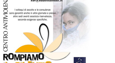 Non permettere che la violenza cambi la tua vita!
