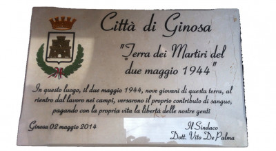 Monumento dedicato ai Martiri del 2 maggio 1944