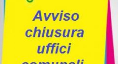 4 Marzo 2021 e 5 Marzo 2021 - Chiusura Uffici Comunali di Piazza Marconi per ...